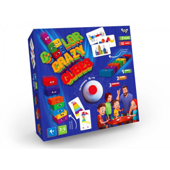 Настільна гра Danko Toys Color Crazy Cubes CCC-02-01U