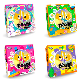Настільна гра Danko Toys Doobl Image DBI-01-01U-02U-03U-04U