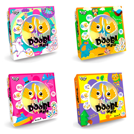 Настільна гра Danko Toys Doobl Image DBI-01-01U-02U-03U-04U