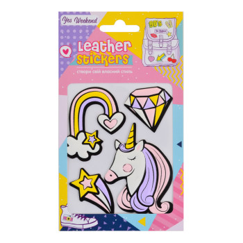 Набір наклейок YES Leather stikers Unicorn 531620