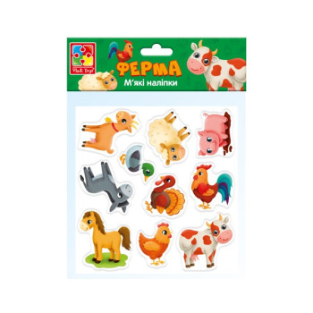Набір наклейок Vladi Toys VT4210-08 10 шт