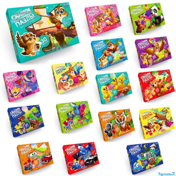 Пазли Danko Toys Mx30-07-01-02-03-04-16 30 деталей