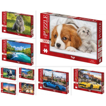 Пазли Danko Toys C380-06-01-02-03-04-10 380 деталей