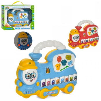 Піаніно дитяче Limo Toy Паровоз FT-0038-AB 20 см