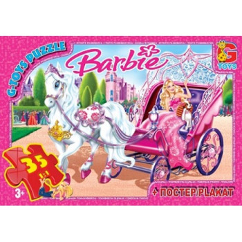 Пазли G-Toys Barbie BA006 35 деталей