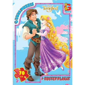 Пазли G-Toys Рапунцель TA014 70 деталей