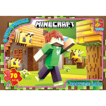 Пазли G-Toys Minecraft MC800 70 деталей
