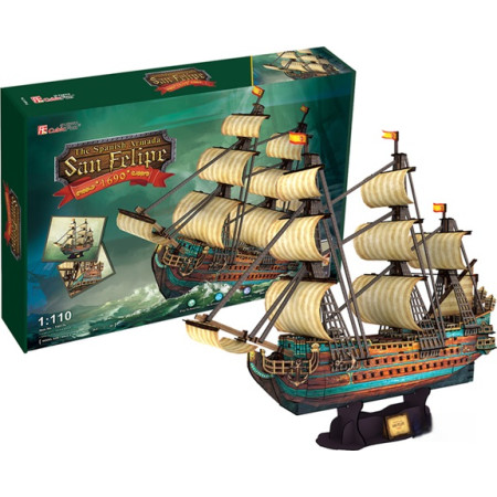 Пазл 3D Іспанська Армада Сан Феліпе T4017h 248 деталей