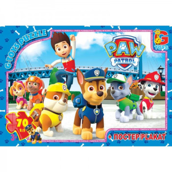 Пазли G-Toys PW0824 70 деталей