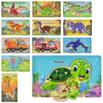 Пазли дерев'яні MD-1924