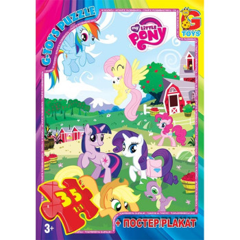 Пазли G-Toys MLP011 35 деталей