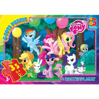 Пазли G-Toys MLP007 35 деталей