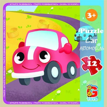 Пазли G-Toys Транспорт LT01 12 деталей