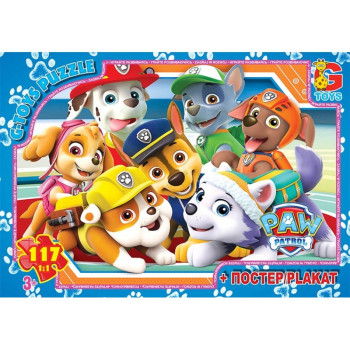 Пазли G-Toys PW0851 117 деталей