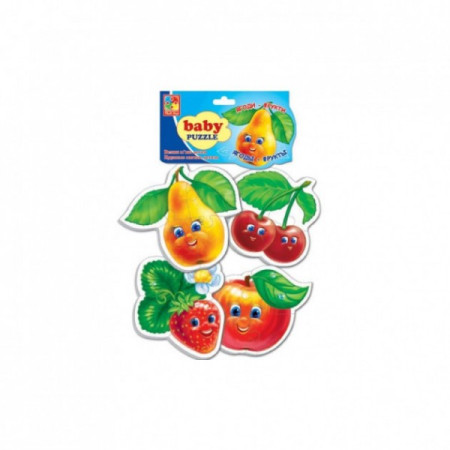 Пазли Vladi Toys Фрукти VT1106-77 4 шт