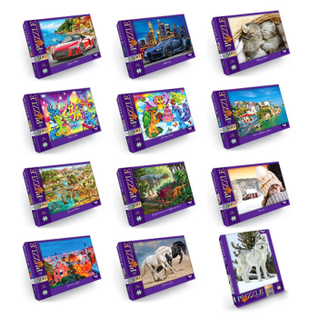 Пазли Danko Toys C500-13-01-02-03-04-12 500 деталей