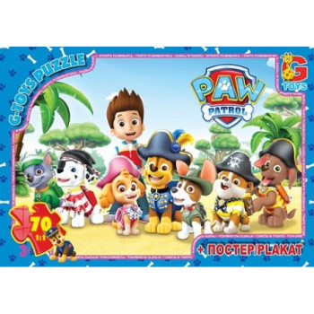 Пазли G-Toys PW0823 70 деталей