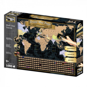 Пазли 3D Prime Карта світу 62010 1000 деталей