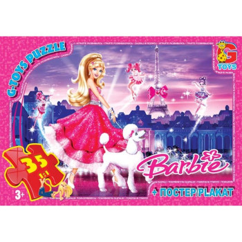 Пазли G-Toys Barbie BA029 35 деталей