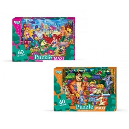 Пазли Danko Toys Mx60-08-01-02-03-04-16 60 деталей