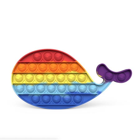 Антистрес іграшка Pop It Кит пухирець 5088