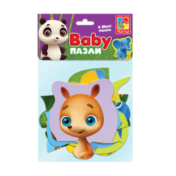 М'які пазли Vladi Toys Зоопарк VT1722-18