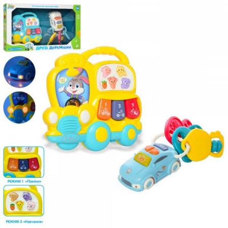 Дитяче піаніно Limo Toy Машинка FT-0027