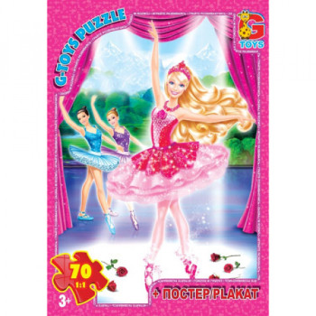 Пазли G-Toys Barbie BA003 70 деталей