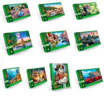 Пазли Danko Toys C1000-12-01-02-03-04-10 1000 деталей