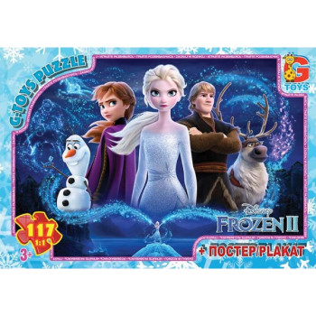 Пазли G-Toys Frouzen FR056 117 деталей