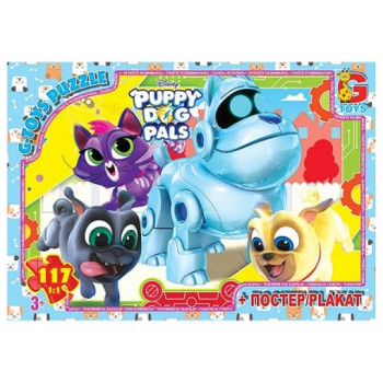 Пазли G-Toys Puppy Dog Pals MD407 117 деталей