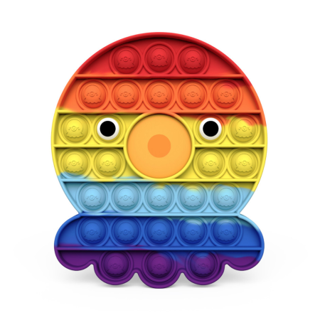 Антистрес іграшка Pop It Восьминіг пухирця 5074