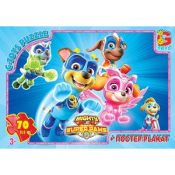 Пазли G-Toys Paw Patrol PW0873 35 деталей