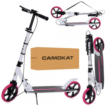 Самокат I-Trike SR2-049-1-WP 89-100 см рожевий