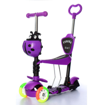Самокат I-Trike 5в1 Maxi JR3-026-C-V фіолетовий