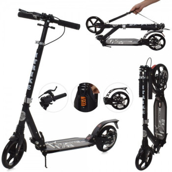 Самокат I-Trike SR2-018-11-B 77-103 см чорний