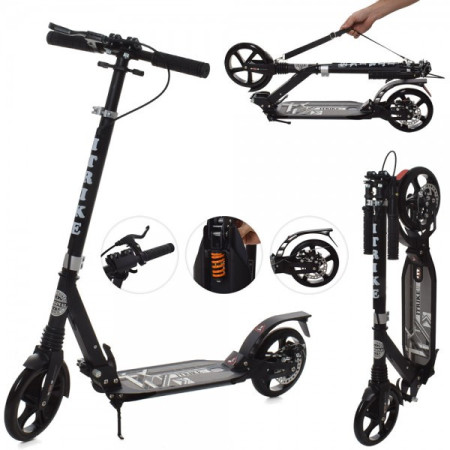 Самокат I-Trike SR2-018-11-B 77-103 см чорний
