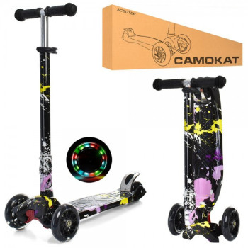 Самокат I-Trike Maxi JR3-055-WP11 75-84 см фіолетовий