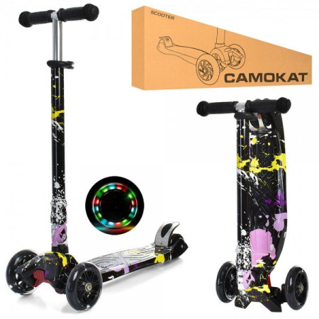 Самокат I-Trike Maxi JR3-055-WP11 75-84 см фіолетовий