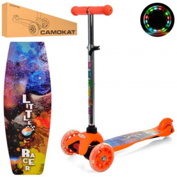 Самокат I-Trike Mini BB3-040-OR1 52-74 см помаранчевий
