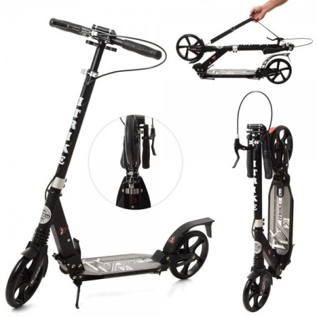 Самокат I-Trike SR2-018-9-B чорний