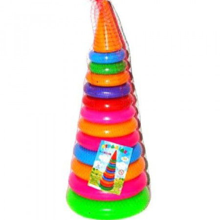 Іграшка Bamsic Пірамідка B-019 14 деталей