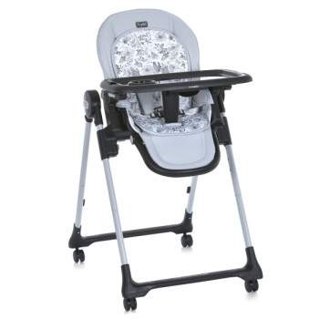 Стільчик для годування El Camino Crystal ME-1037-B-Gray сірий