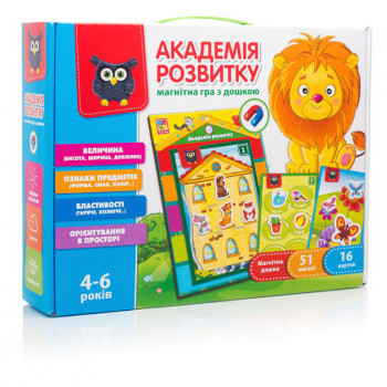 Магнітна гра Vladi Toys Академія розвитку VT5412-03