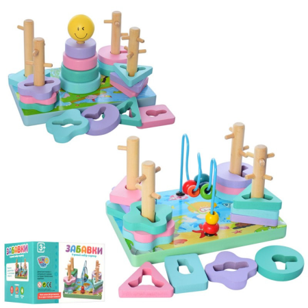 Дерев'яна іграшка Tree Toys Геометрика MD-2112
