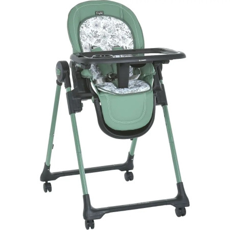 Стілець для годування El Camino Crystal ME-1037-B-Green зелений