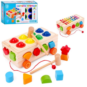 Дерев'яна іграшка TREE TOYS Центр розвиваючий MD 0833