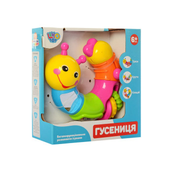 Брязкальце дитяче Гусінь Limo Toy LT-9182