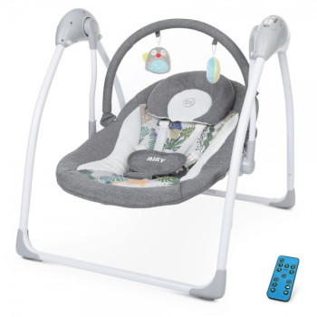 Крісло-гойдалка El Camino Airy ME-1047L-Gray-Palm сіре