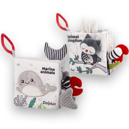 Книжка-шуршалка HB-0030-AB 12,5х13 см Книжка-шуршалка HB-0030-AB 12,5х13 см